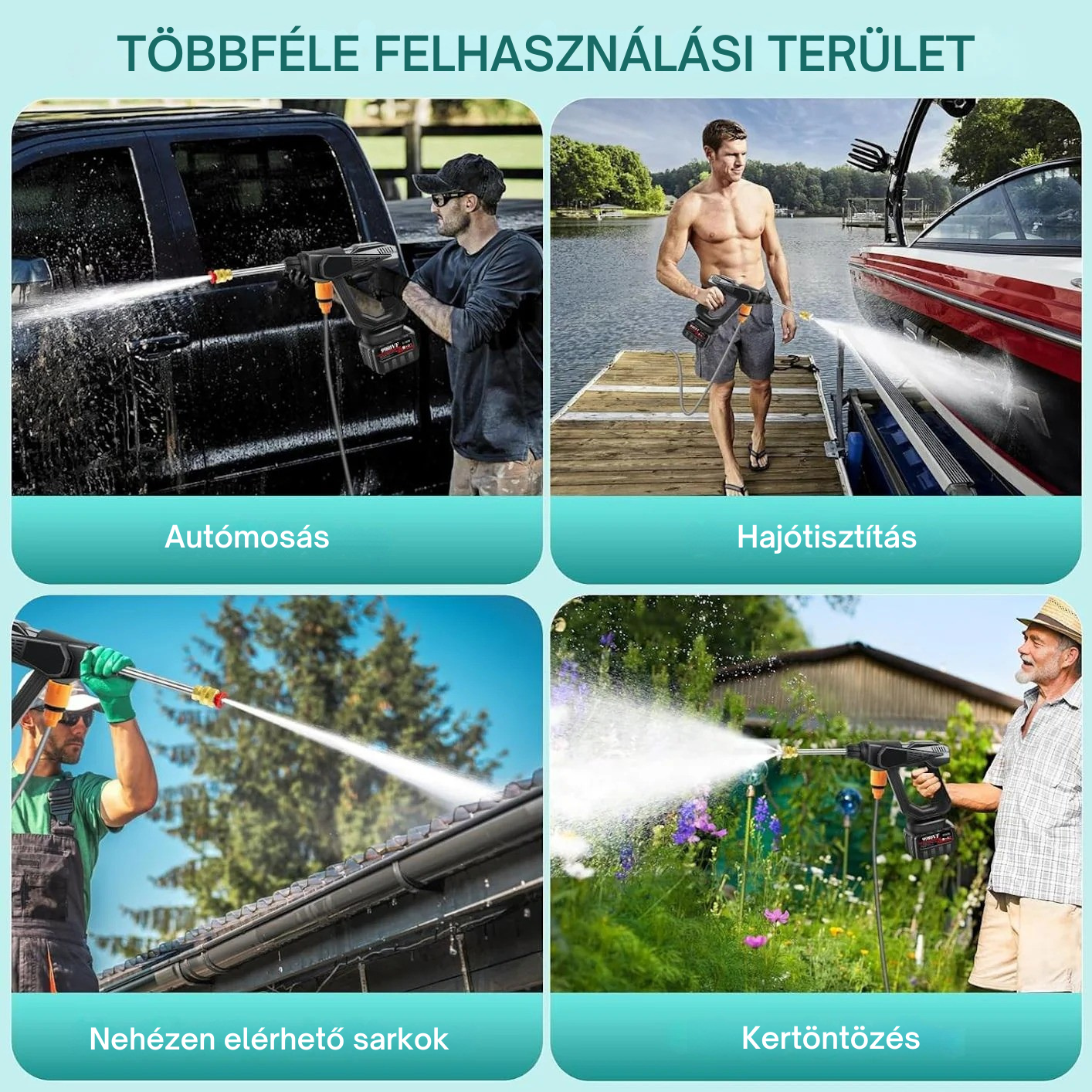 BlastFlow – Magasnyomású pisztoly