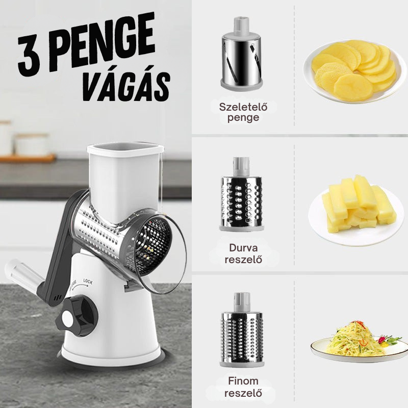 SpeedMill – Kézi Multifunkciós Szeletelő és Aprító