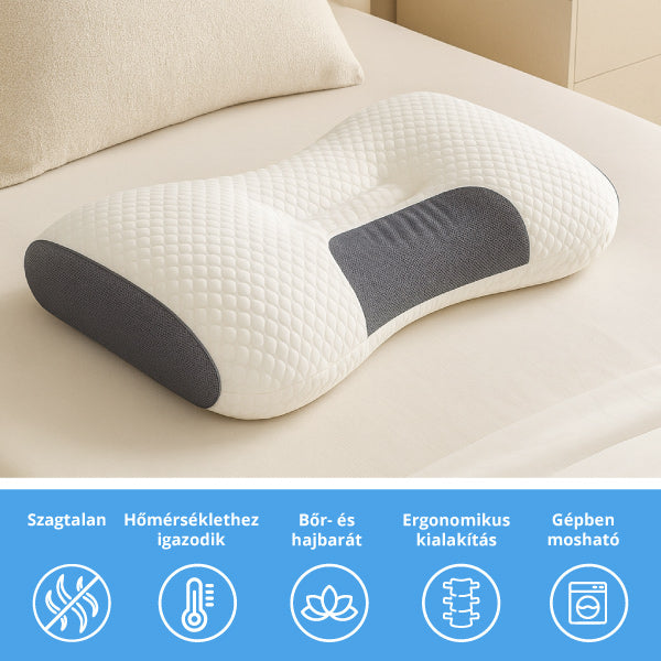 ErgoComfort – Prémium Ergonomikus Párna a Fájdalommentes Mindennapokért