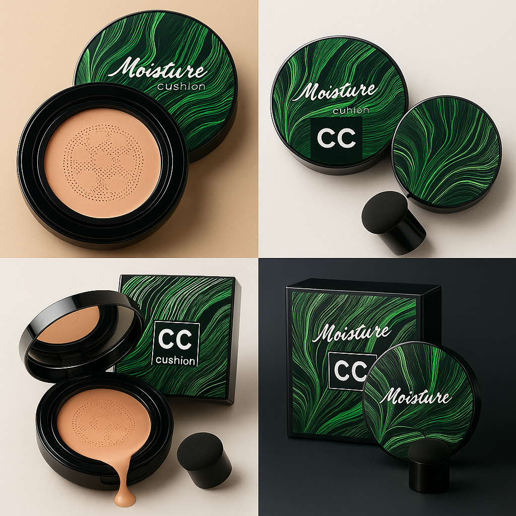 Moisture Cushion CC – Bársonyos, Pórusfinomító Cushion Alapozó