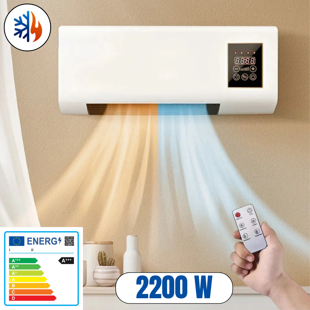 WallCool – 2 az 1-ben Fali Klímaberendezés Hűtéssel és Fűtéssel