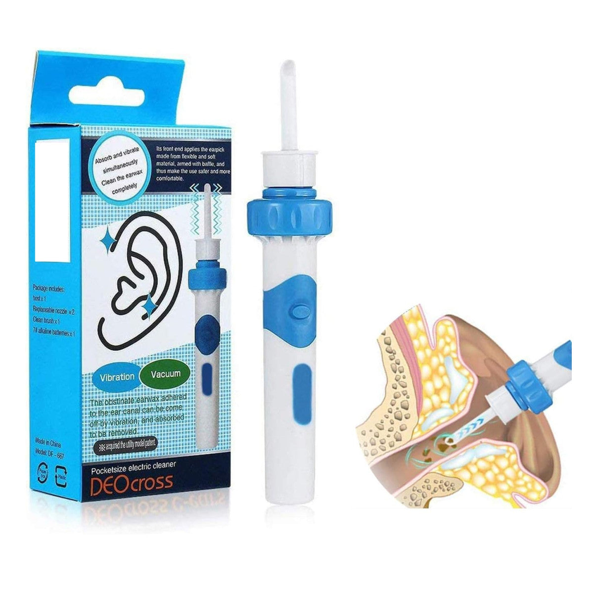 Elektromos Fültisztító – Biztonságos és Kényelmes Higiénia