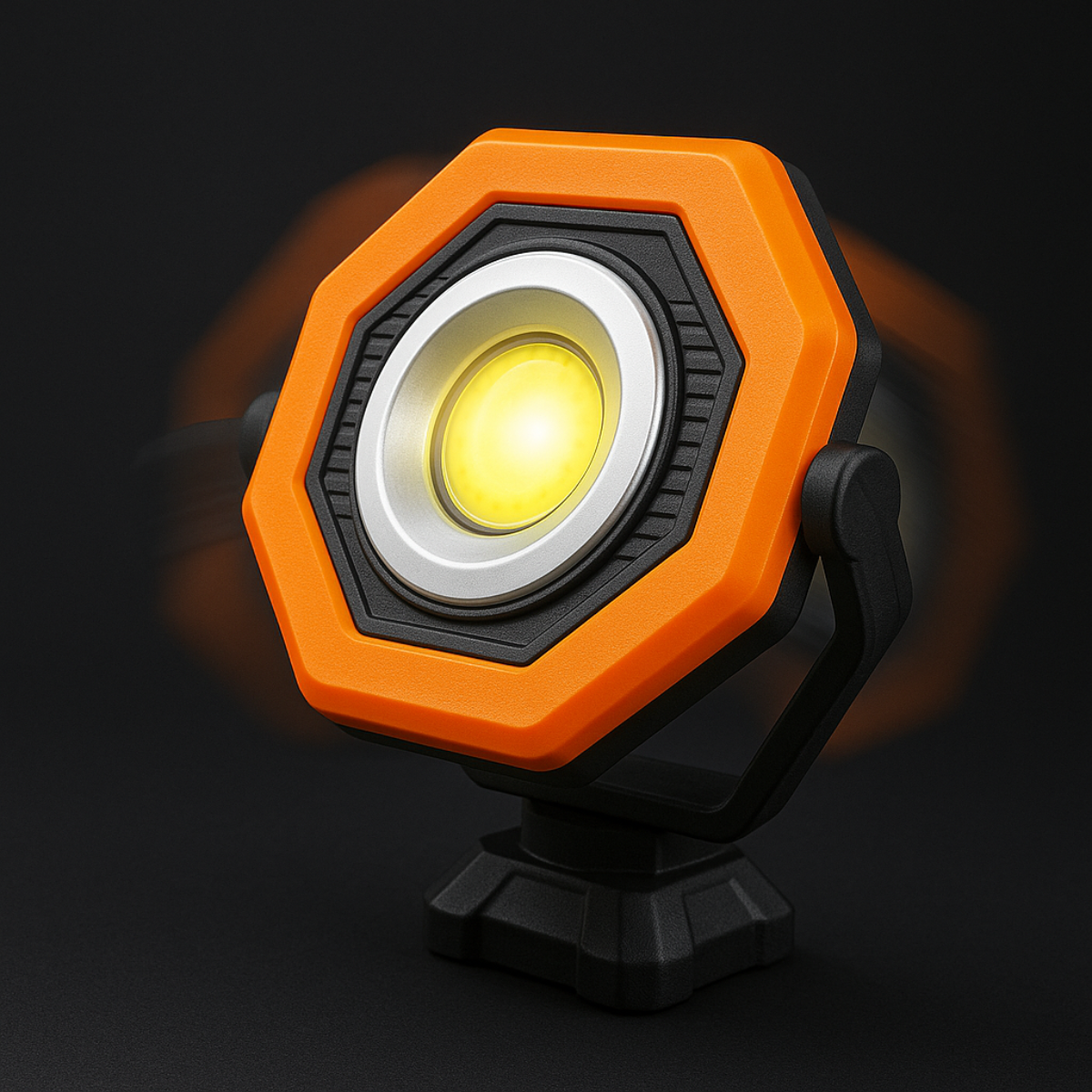 SolarMag - Napelemes Mágneses COB Munkalámpa!