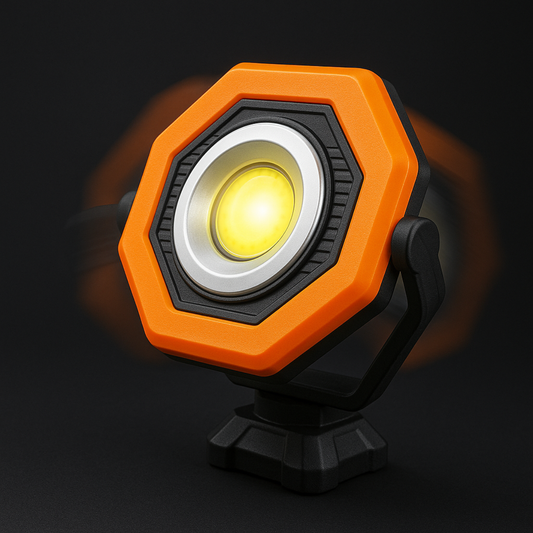 SolarMag - Napelemes Mágneses COB Munkalámpa!