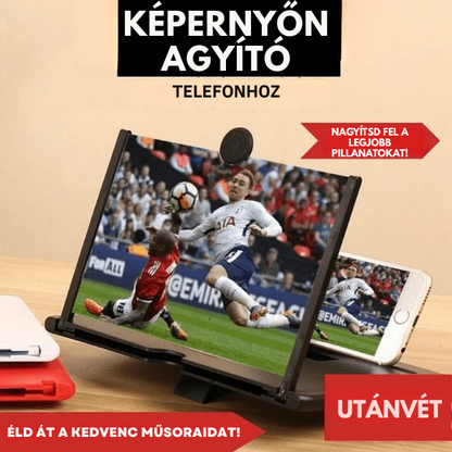 Hordozható Telefon Képernyőnagyító – 3x Nagyobb Kép