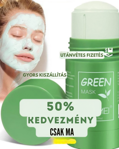 Green Mask – Zöld Tea Mélytisztító Maszk [AKCIÓ CSAK MA ÉRVÉNYES]