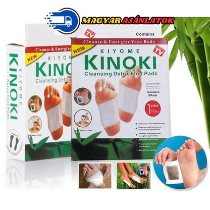 10 darabos Detox tapasz készlet – Natural Kinoki
