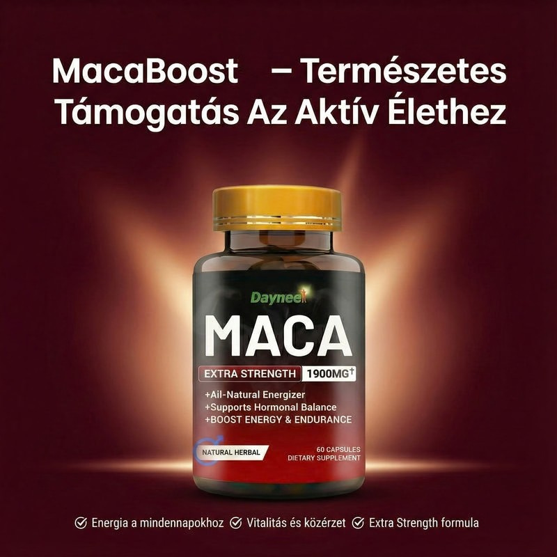 Maca Extra Strength 1900 mg – Természetes Energia És Vitalitás