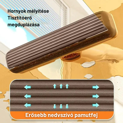 DuoMop – 2 az 1-ben rendszer tisztításhoz és csavaráshez