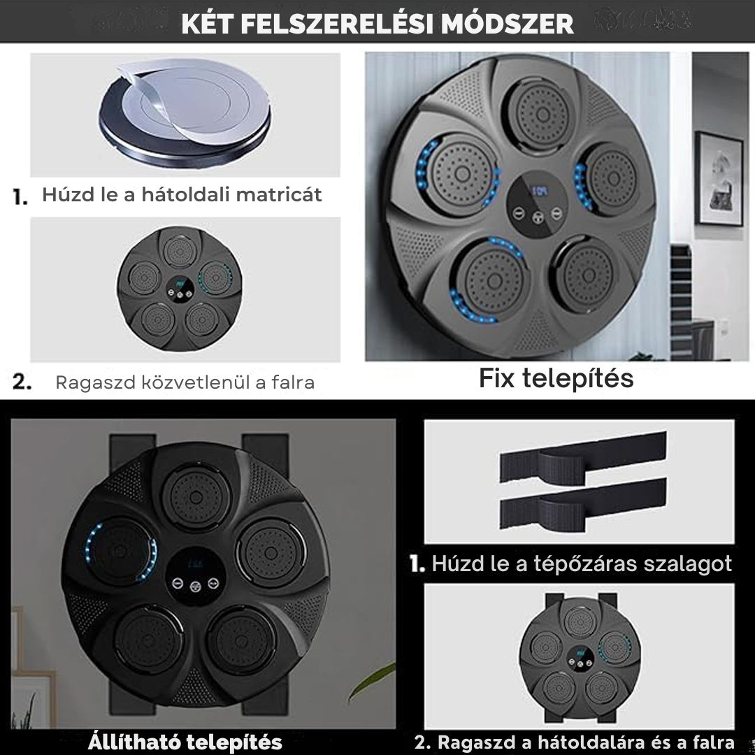 🥊 SmartBox – Zenei Bokszgép az otthoni edzéshez!