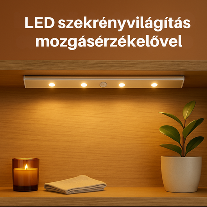 SmartLight – Mozgásérzékelős LED Lámpa Háztartáshoz