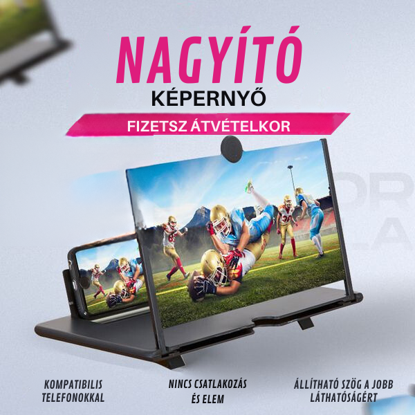 Képernyő Nagyító Mobiltelefonhoz | NézőPlusz