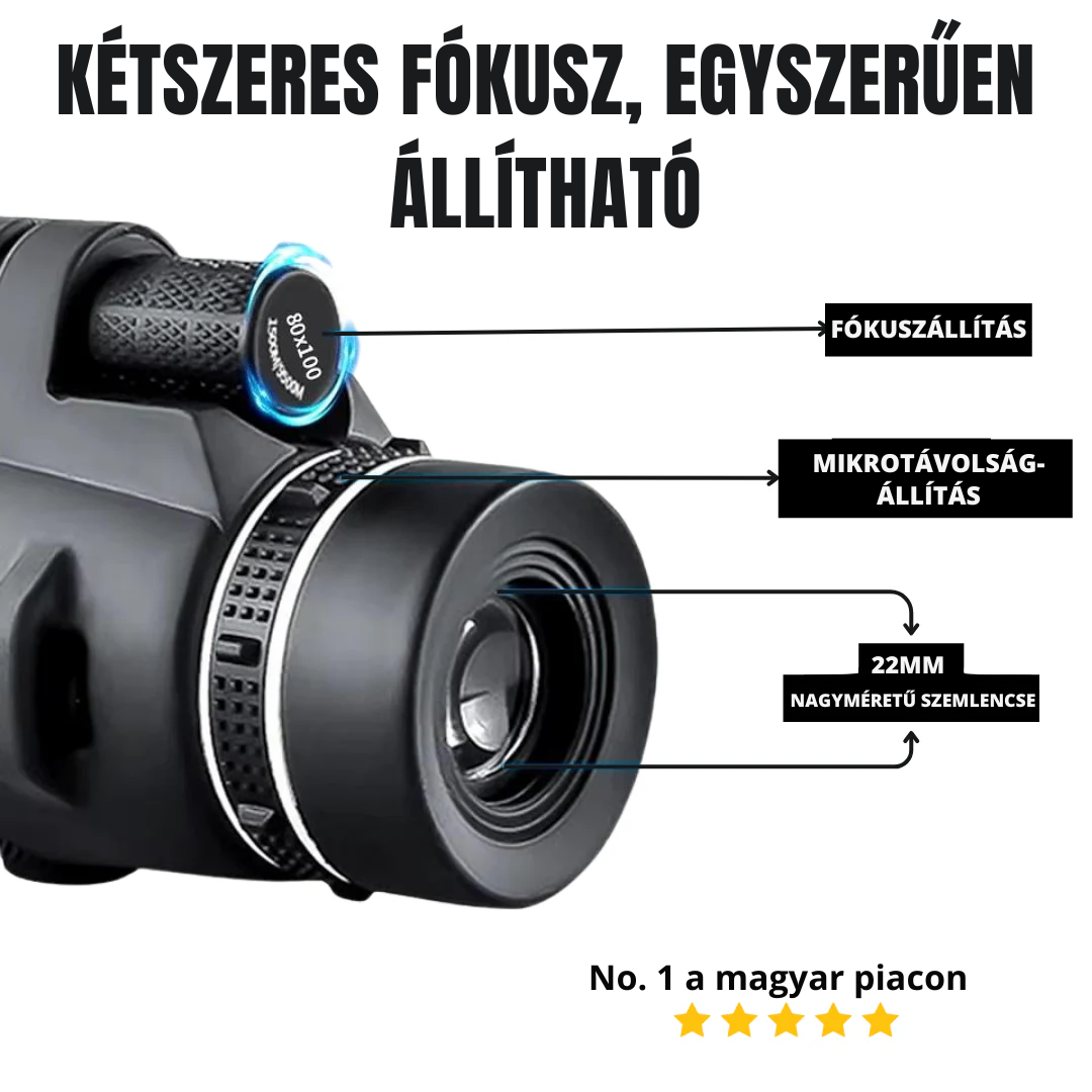 Mini Professzionális Távcső – Utolsó Darabok + Ajándék
