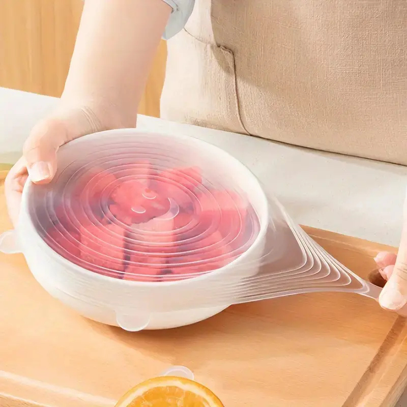 Frissentartó szilikon fedőkészlet – Most 50% kedvezménnyel! 🔥