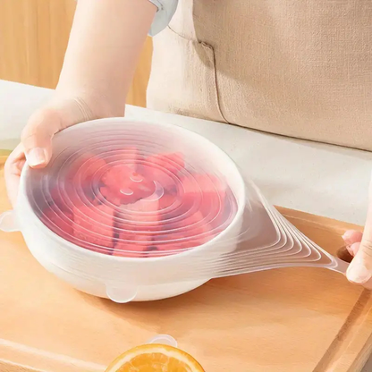 Frissentartó szilikon fedőkészlet – Most 50% kedvezménnyel! 🔥