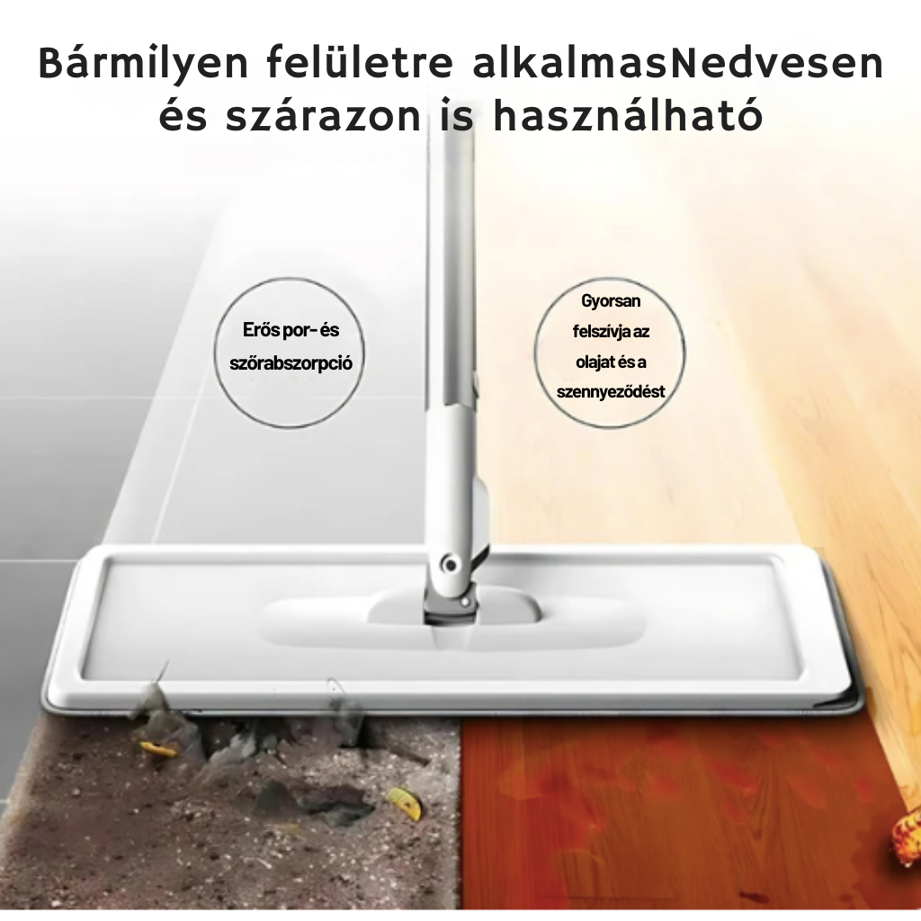 FlatMop – 7L-es öncsavaró felmosó + 5 ajándék utántöltő