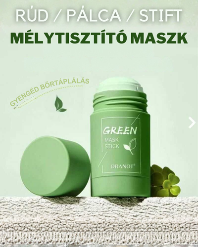 Green Mask – Zöld Tea Mélytisztító Maszk [AKCIÓ CSAK MA ÉRVÉNYES]