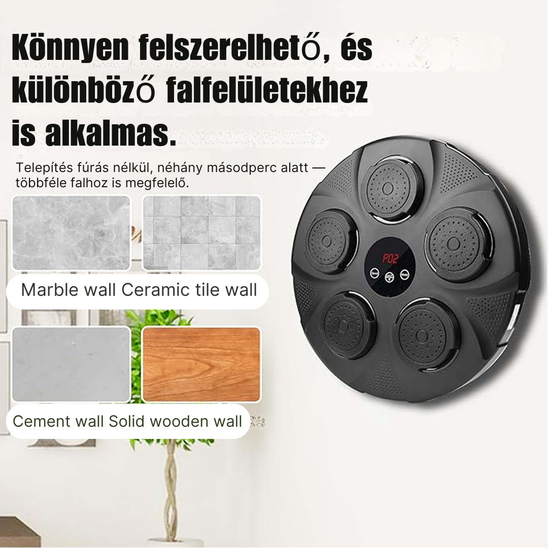 🥊 SmartBox – Zenei Bokszgép az otthoni edzéshez!