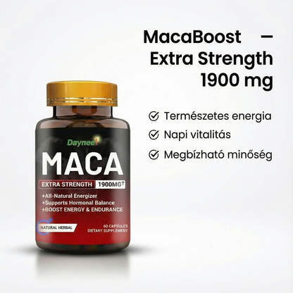 Maca Extra Strength 1900 mg – Természetes Energia És Vitalitás