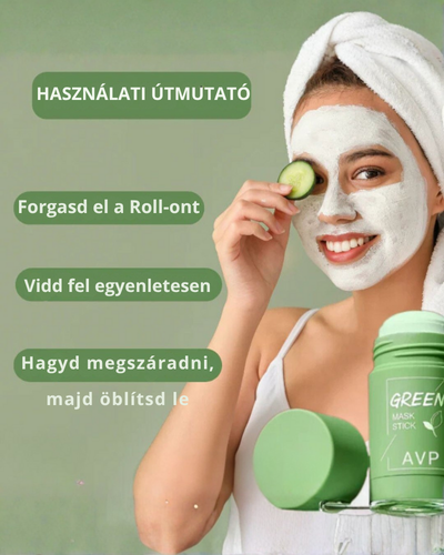 Green Mask – Zöld Tea Mélytisztító Maszk [AKCIÓ CSAK MA ÉRVÉNYES]