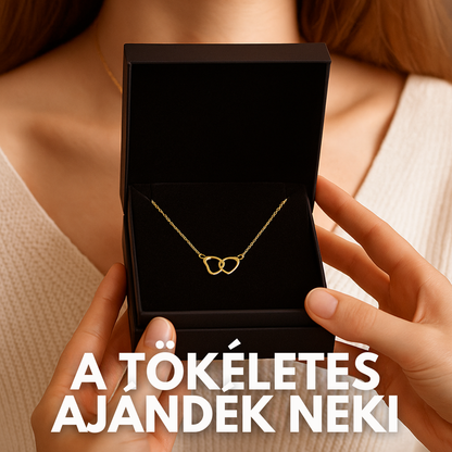 Kétszív Arany Nyaklánc – Az örök szerelem szimbóluma