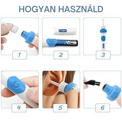 Elektromos Fültisztító – Biztonságos és Kényelmes Higiénia