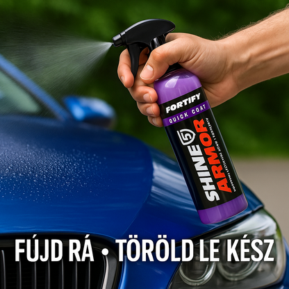 ShineArmor – 3 az 1-ben Kerámia Autóbevonat Gyorsfénnyel