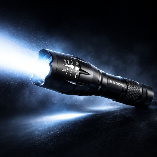 TacLight – Nagyteljesítményű, Zoomolható Taktikai LED Zseblámpa