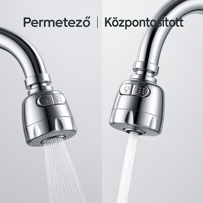 AquaFlex – Állítható, 2 Módú Vízszűrős Csapfej