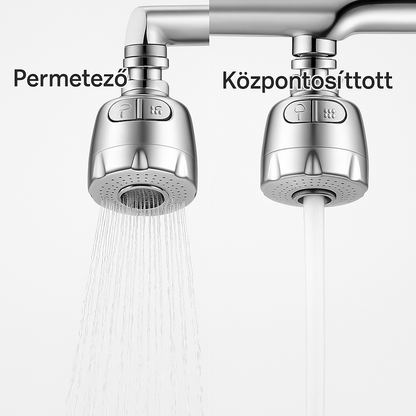 AquaFlex – Állítható, 2 Módú Vízszűrős Csapfej