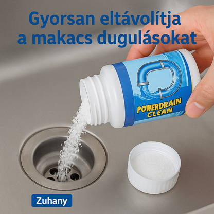 POWERDRAINCLEAN – Gyors és hatékony lefolyótisztító