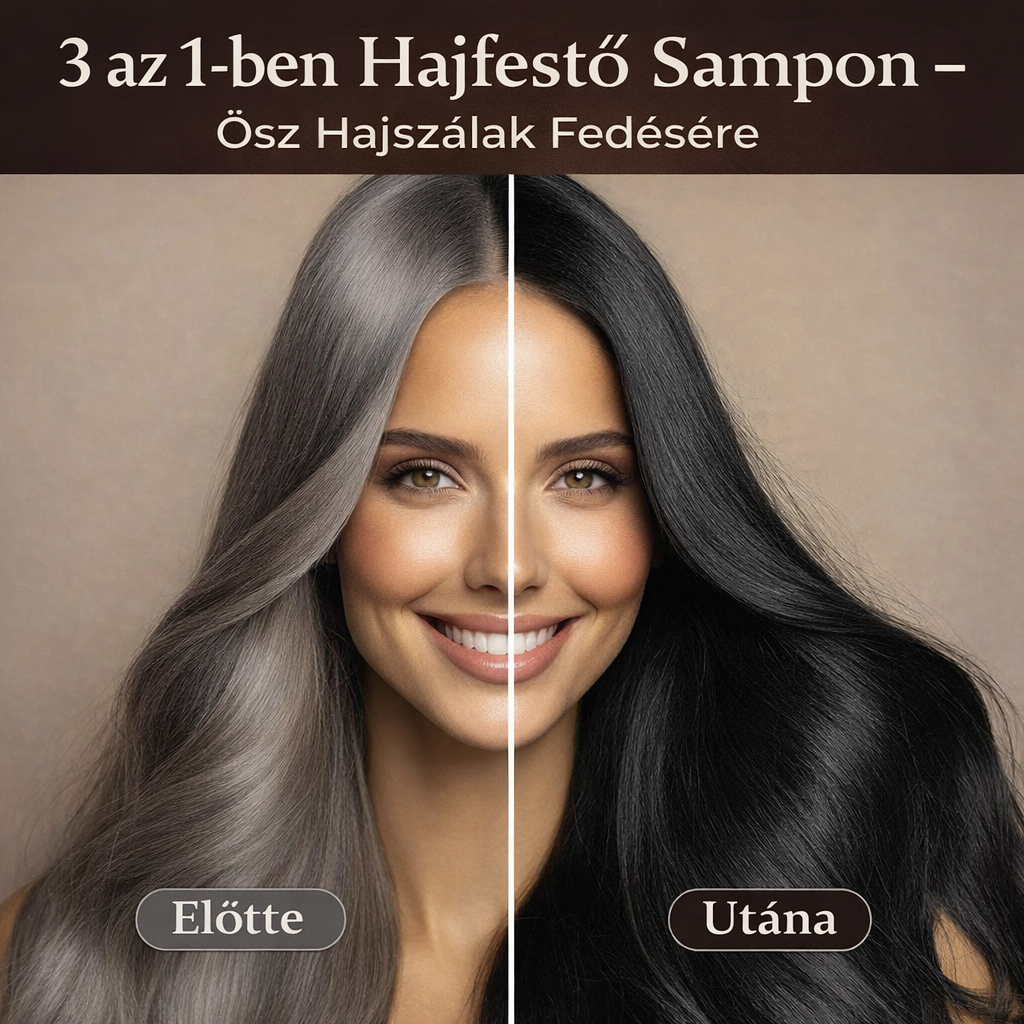 🖤✨ Festő Sampon + Hajmaszk Csomag – Teljes Szín És Ápolás