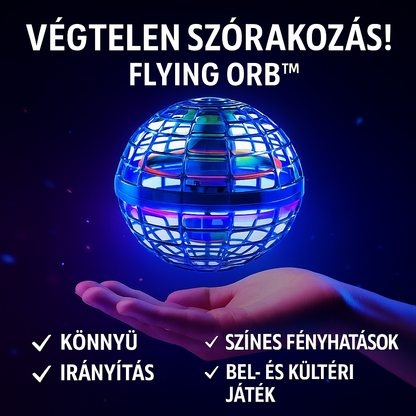 FlyBall – Lebegő Mini Drón LED Fénnyel és Mozgásérzékelővel