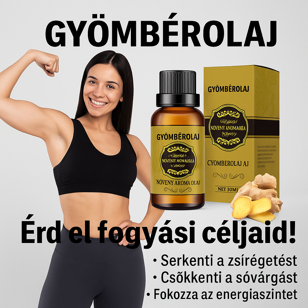 EELHOE Gyömbérolaj – Természetes alakformálás és feszes bőr egy üvegben!
