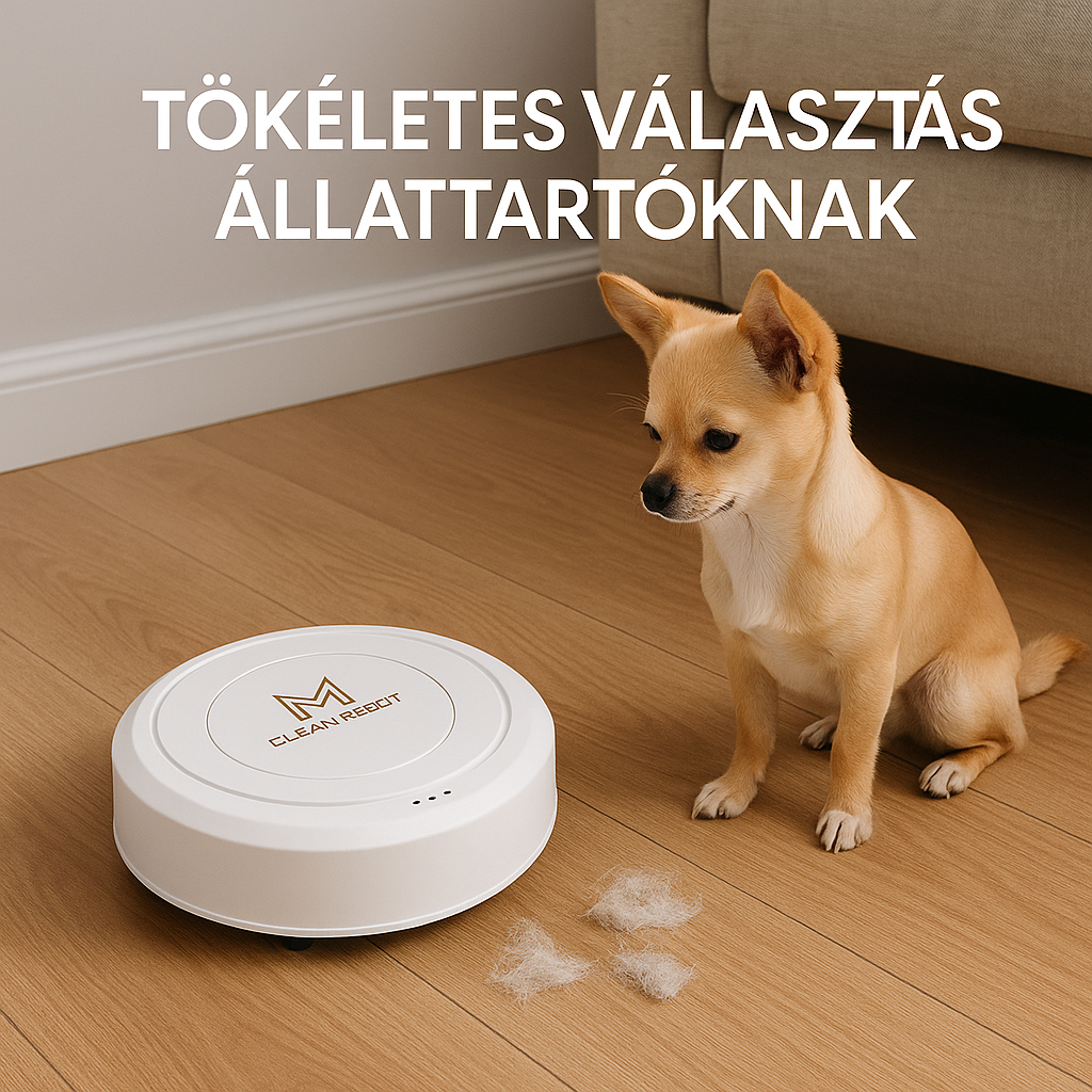 🤖 Clean Robot – Intelligens padlótisztítás, erőfeszítés nélkül