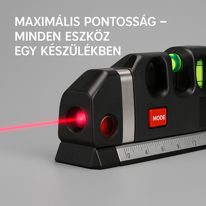 Professzionális Lézeres Vízszintező – Tökéletes Egyenesség Bárhol