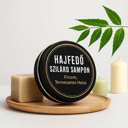 Ősz Haj Fedő Szilárd Sampon – Természetes, Gyors Fedés