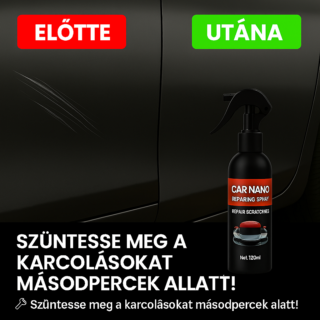 NanoShield Pro – karcolásjavító és védő spray