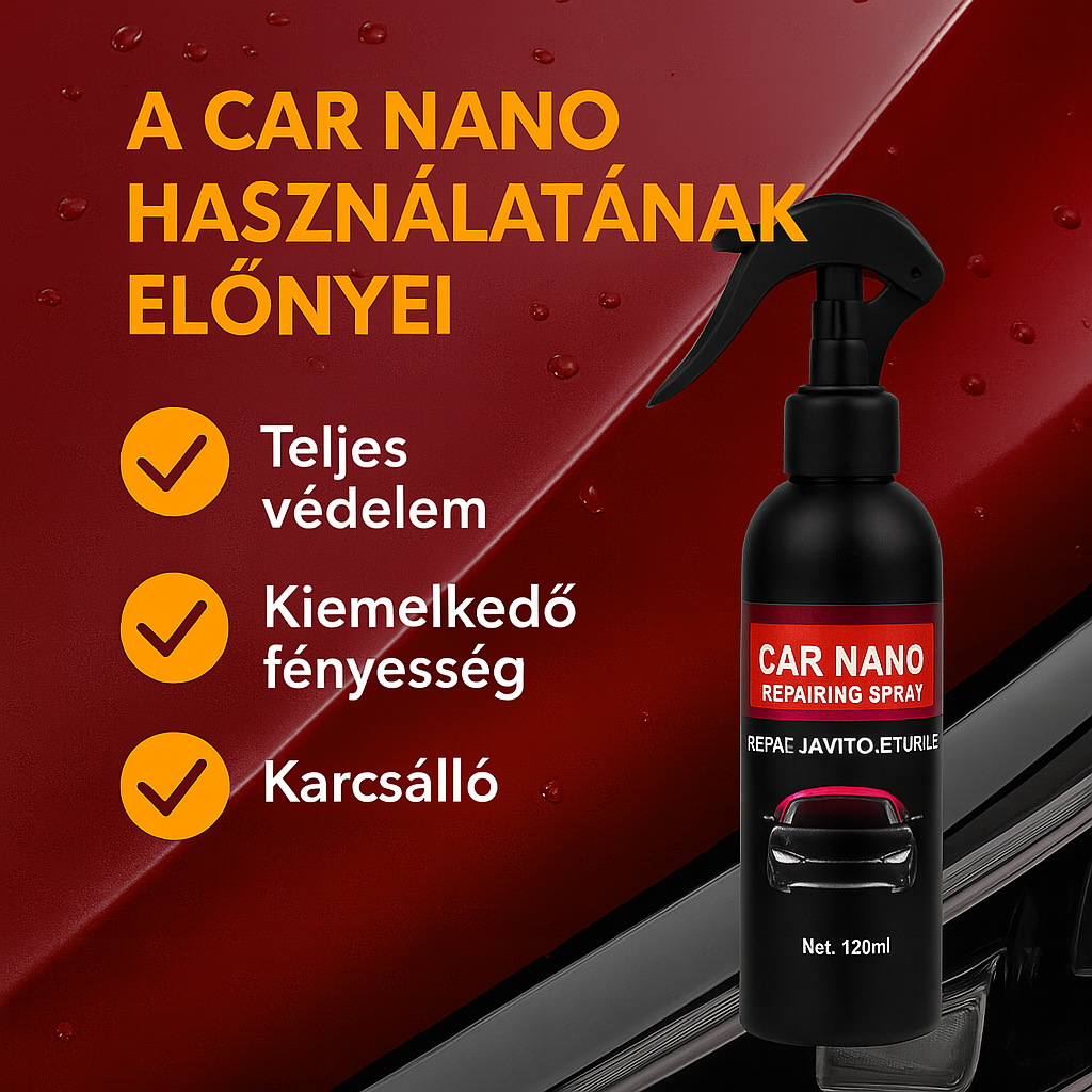 NanoShield Pro – karcolásjavító és védő spray