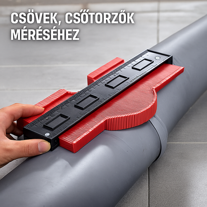 ProGauge – Professzionális Kontúrmérő Záró Rendszerrel