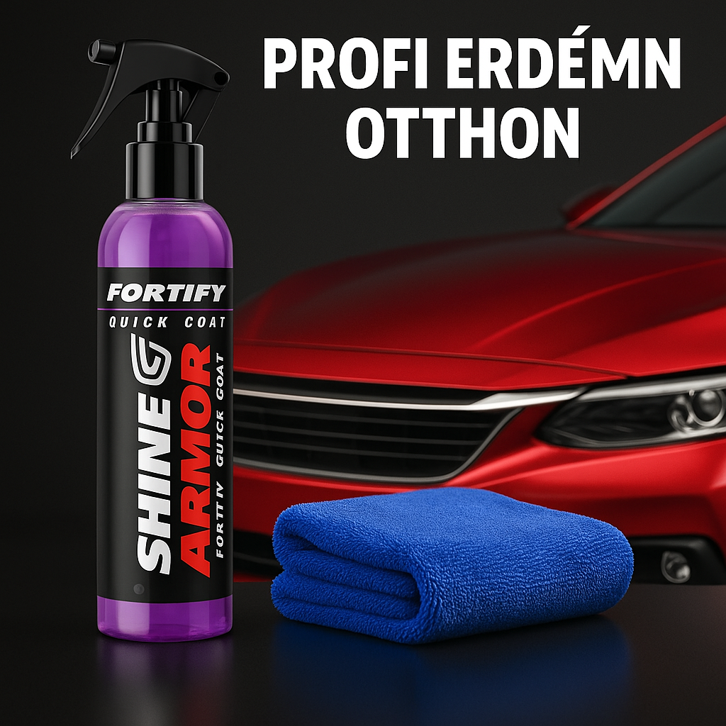 ShineArmor – 3 az 1-ben Kerámia Autóbevonat Gyorsfénnyel