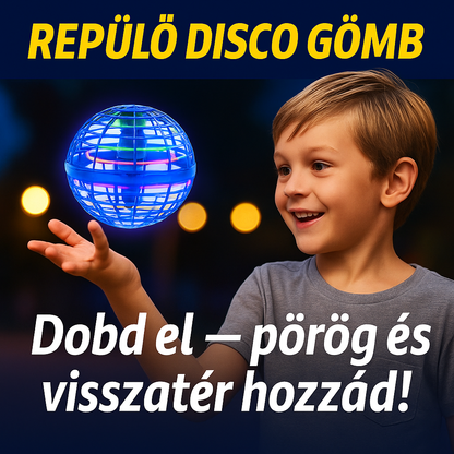 FlyBall – Lebegő Mini Drón LED Fénnyel és Mozgásérzékelővel
