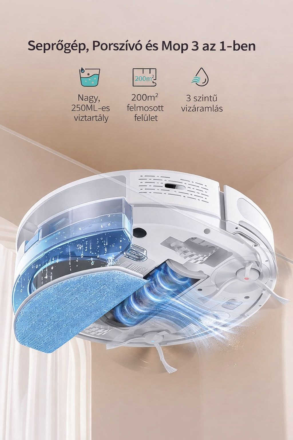 SmartClean – Intelligens Robotporszívó