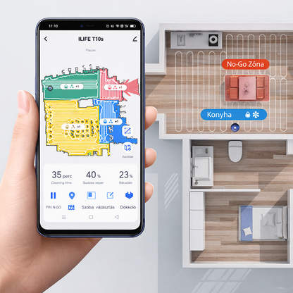 SmartClean – Intelligens Robotporszívó