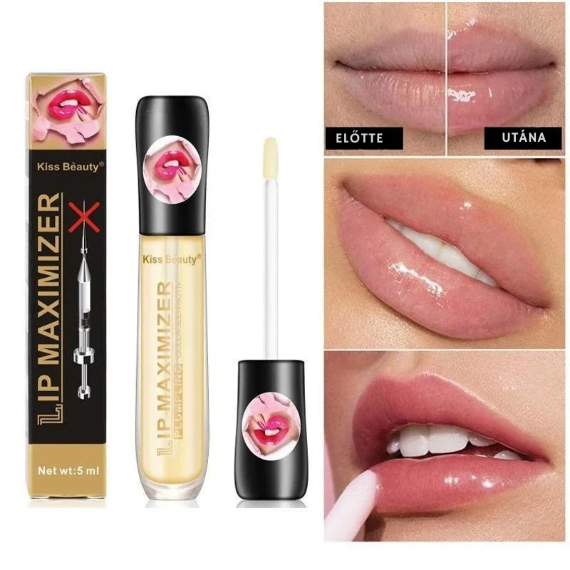 LipGloss - Maximizer Azonnali Volumen a Telt és Csábító Ajkakért