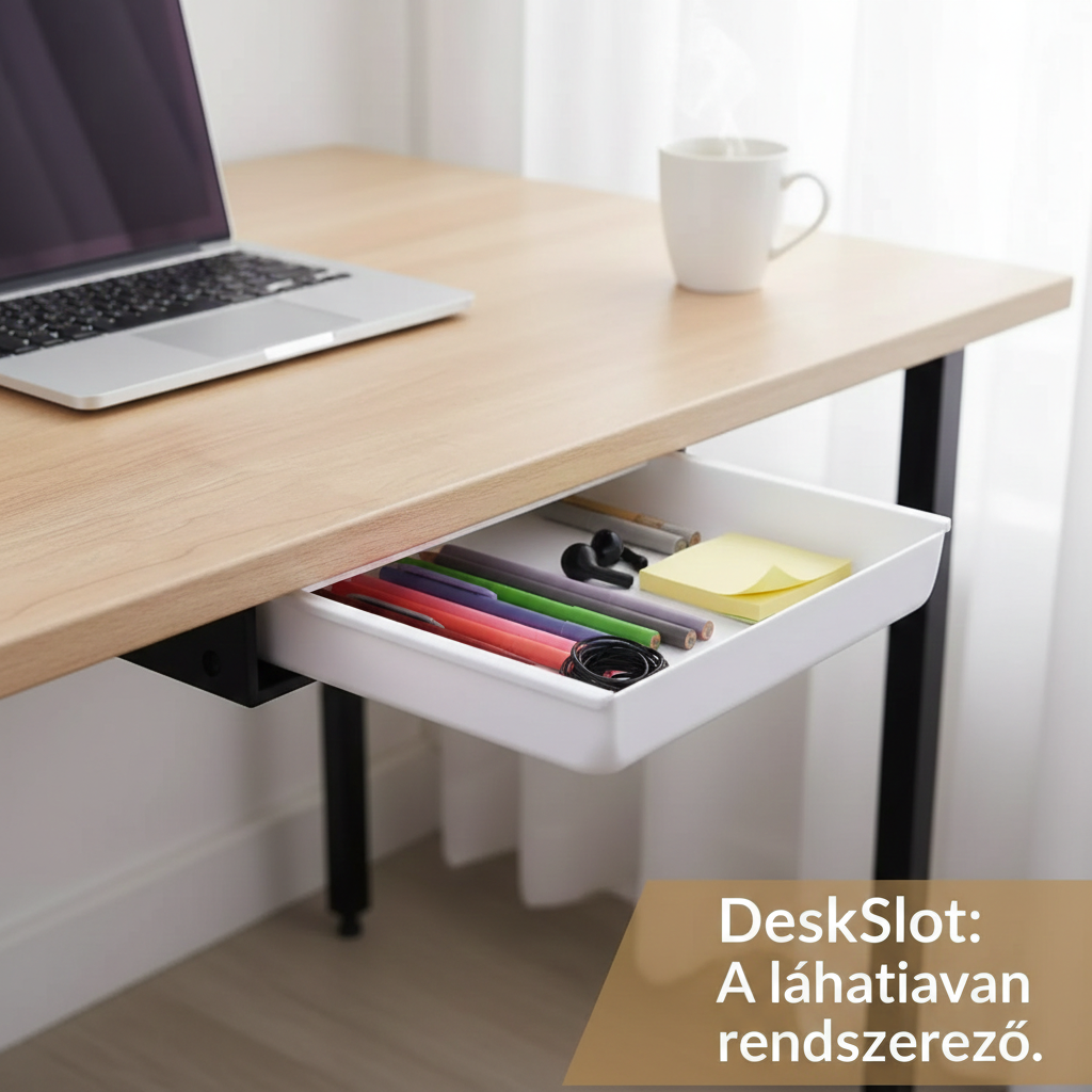 ✨DeskSlot: Láthatatlan fiók, azonnali rend.