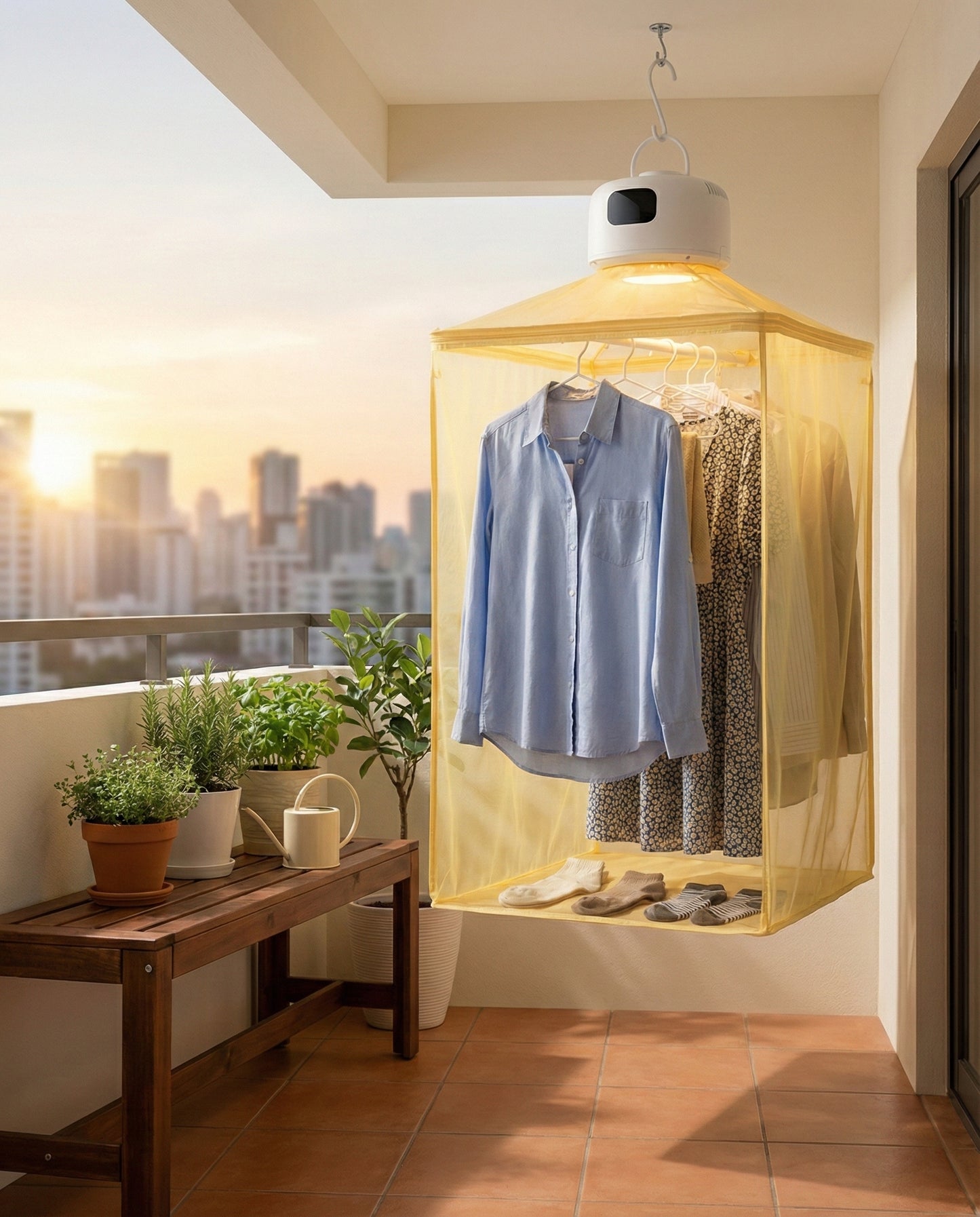 Hordozható Ruhaszárító – Modern Megoldás Gyors Ruhaszárításhoz