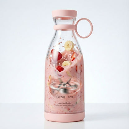 PinkJuice – Blender Portabil Pentru Smoothie-uri