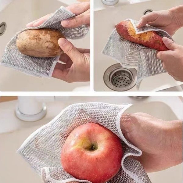 SteelClean – 5 Darabos Erőteljes Tisztítókendő Szett