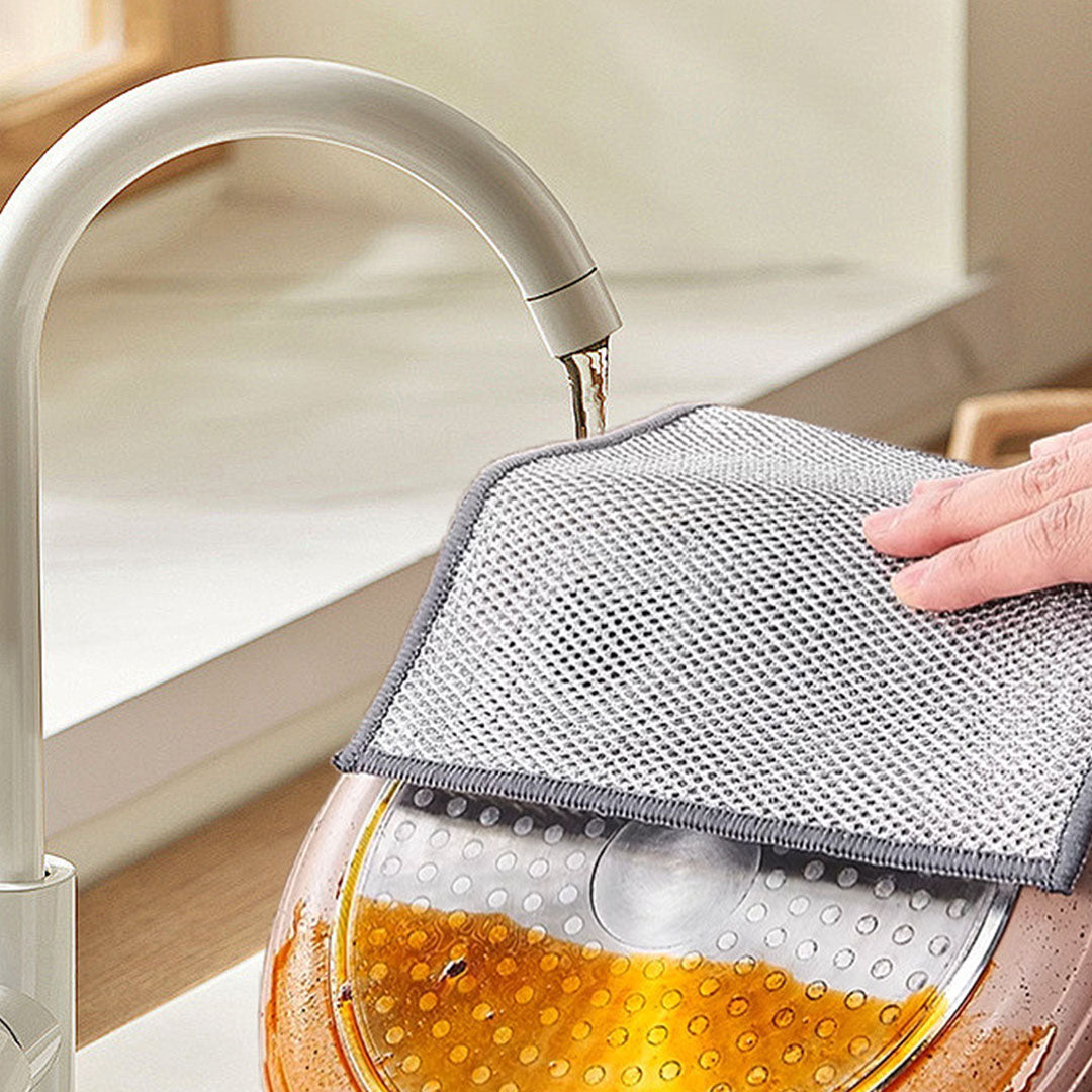 SteelClean – 5 Darabos Erőteljes Tisztítókendő Szett